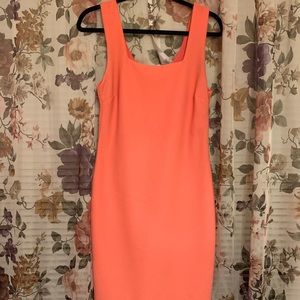 BAR III Women Coral Textured Sleeveless Scoop Neck